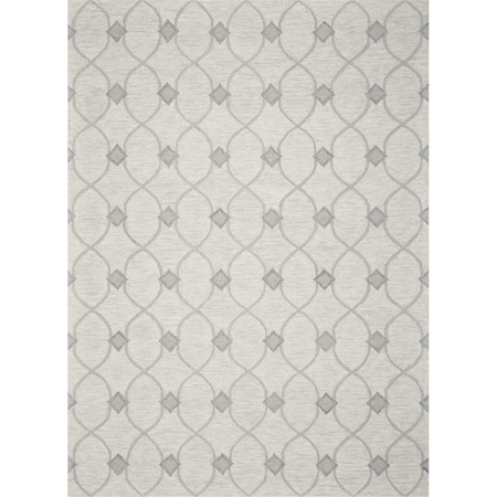 Palacedesigns Wool Ivory Area Rug - 5 x 7 ft. PA3654282